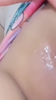 Latina Touches Her Juicy Pussy