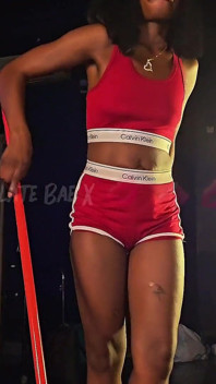 At the Club Getting Some Work Done, Dancing to the Music While Im Twerking My Juicy Booty