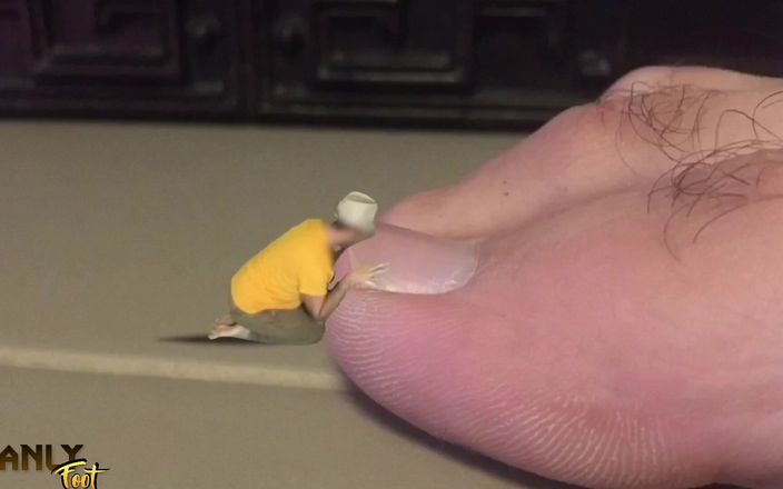 Manly foot: Tyto prsty byly stvořeny pro lízání - vyživte své malé tělo...