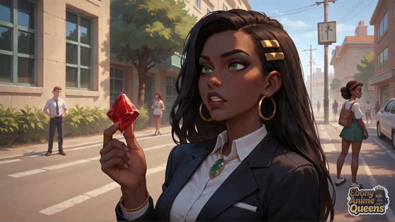 Ebony Anime Queens: Fantastic XXX com loucas putas negras e suas impressionantes habilidades...