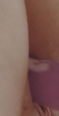 Chubby White Girl Creams Hard on Big Dildo