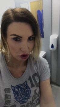 I love wanking in public toilets