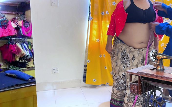Aria Mia: Un tailleur baise ma belle-mère dans un magasin
