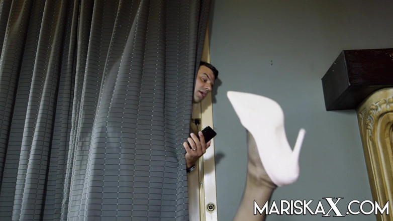 Mariska x: MARISKAX Big tit babe Nelly Kent ass fucked at a...