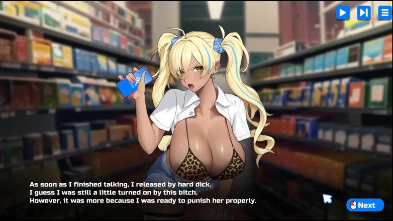 Cumming Gaming: 바디 페이 [ 변태 게임 ] Ep.1 화끈한 창녀가 식료품점에서 보지를 팔다!