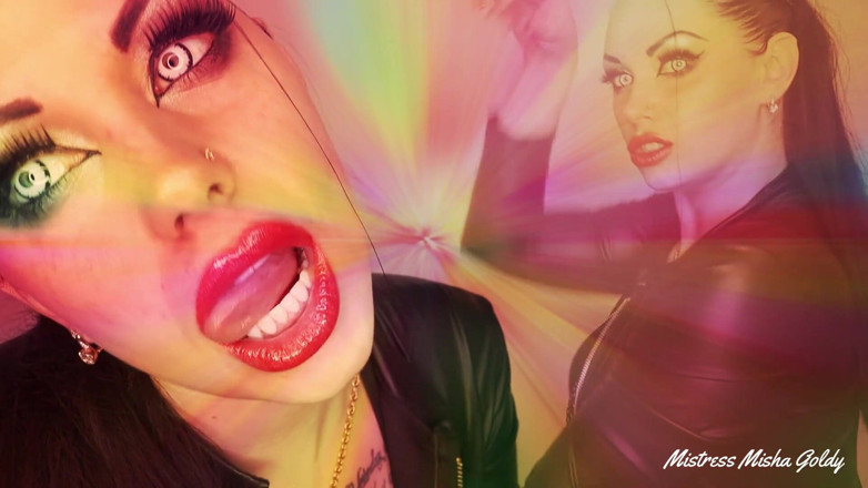 Goddess Misha Goldy: Arruina tu orgasmo para tu demonio