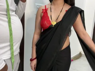 Sister-in-law Had to Get an Urgent Blouse Made, so She Fucked the Tailor.