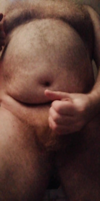 Wanking in My White Fruit of the Loom Briefs UK Hairy Stepdaddy Bear