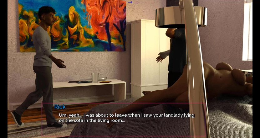 Visual Novels: 闭嘴跳舞 - 第10部分 - 操我的房东的嘴