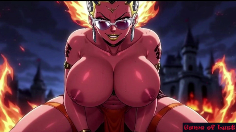 Game of Lust 3D: Gol sexy bikini Demon girl dark Castle goală