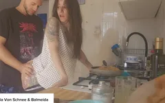 I'm Fucking Her While She Is Cooking