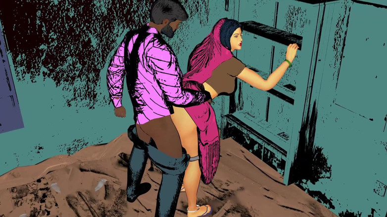 Animxyzn: Dia melihat janda ibu tiri berhubungan seks dengan seorang pria