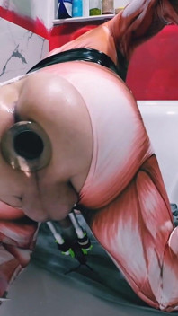 Aot Cosplay Butt Girl Tiffany Ciskiss Anal Gape