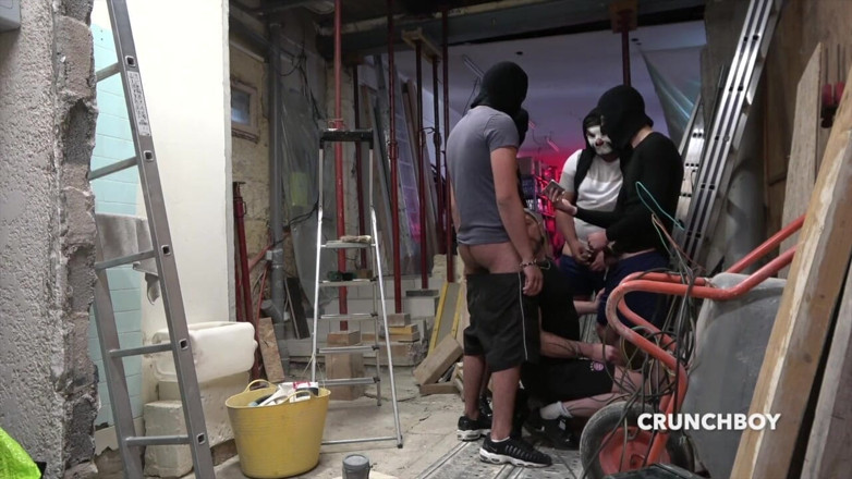 Straights boys loves gay: Gay dalam gangbang dengan kembar Arab lurus