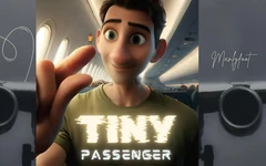 Beau-père gay - passager minuscule - différence de taille dans le ciel