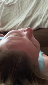 Balls Deep Throat Pie Gagging Slave