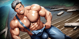 Erotic Man: Matahală cu umflături uriașe de tachinare