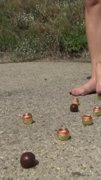 Crushing Girl Outdoor Chocolate Soles