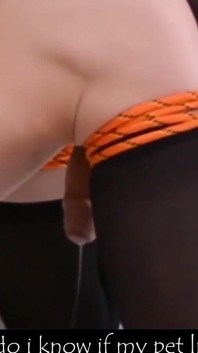 Becoming a Pet. Femdom Teases and Fucks Pet Play