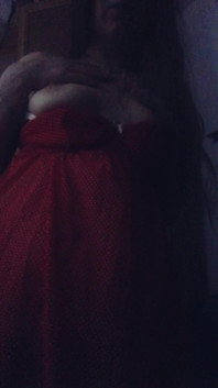 Curves in a Red Dress