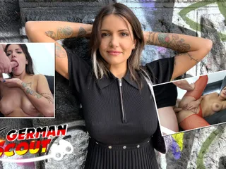 Cercetașă germană - primul anal la audiție pentru adolescenta cu curul mare Crystal Richi