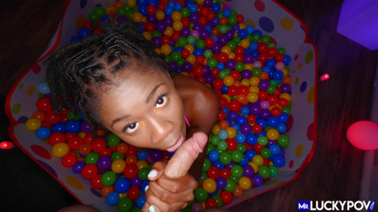 Mr.Lucky POV: Hazel Grace complete ball drainage