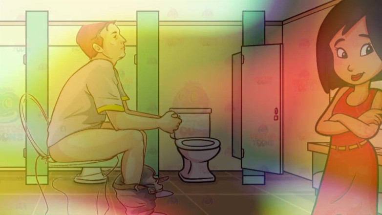 Campsissyboi: Audio only - schwuler dirtytalk im badezimmer, hetero-mann bekommt transe wichsanleitung