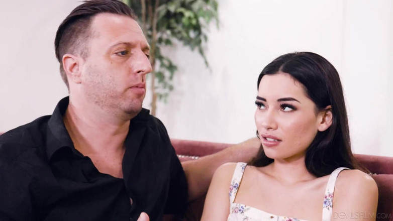 Devils Film: Lily Lane Caught Husband Cheating with Teen Mistress Aria Lee