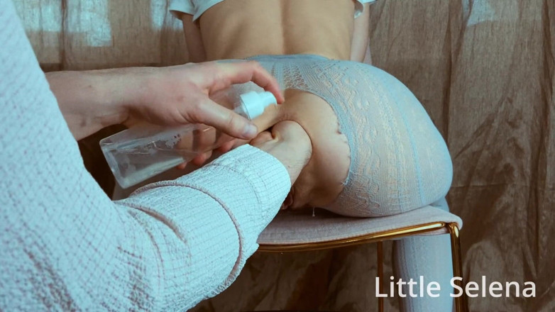 little_selena: Hardcore Anal Fisting and Prolapse with a Soda Can Inside...