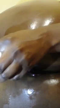 Pounding My Wet Pussy with Monster Dildo