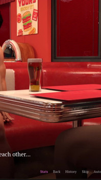 El adorado matrimonio 18, la noche en la hamburguesa fue muy divertido