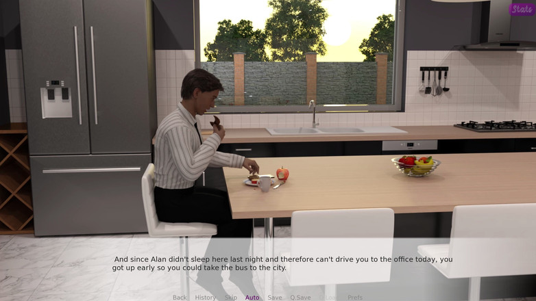 Porngame201: 我继兄弟的老婆更新 21