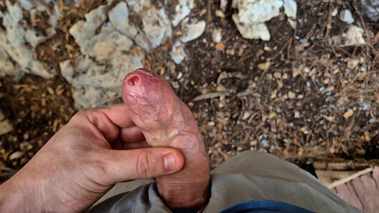 GloomyChase977: Phimosis Daddy Public. Membelai lambat, precum di mana-mana
