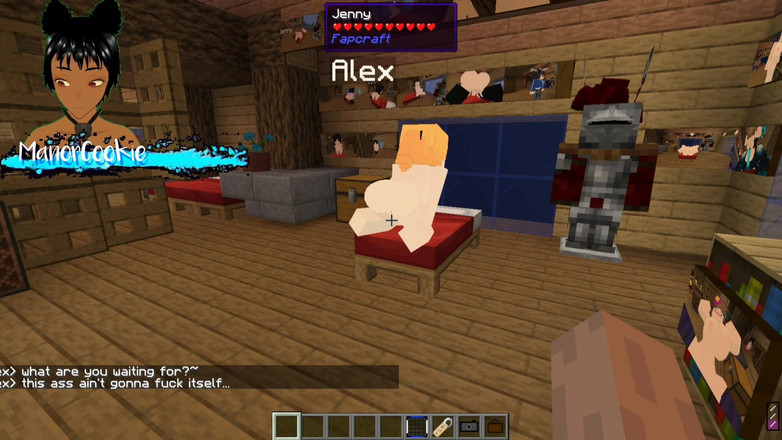 Manor Cookie: Minecraft Jenny Mod Fapcraft Its Alex! Dari minecraft dan dia...