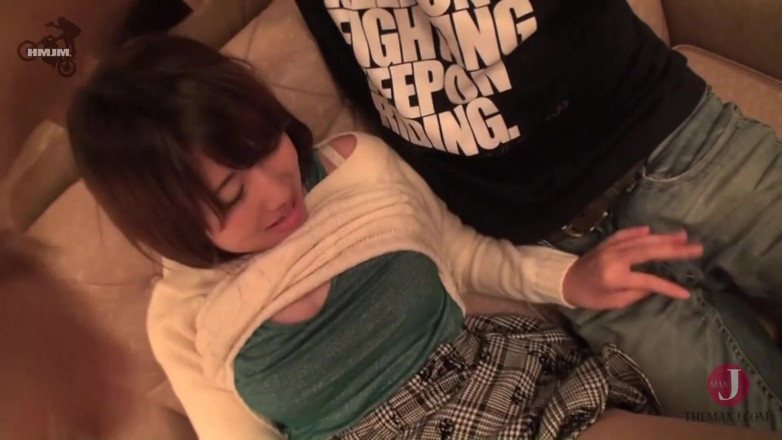 HMJM Japan: Hot sex with a beautiful woman with big tits and...