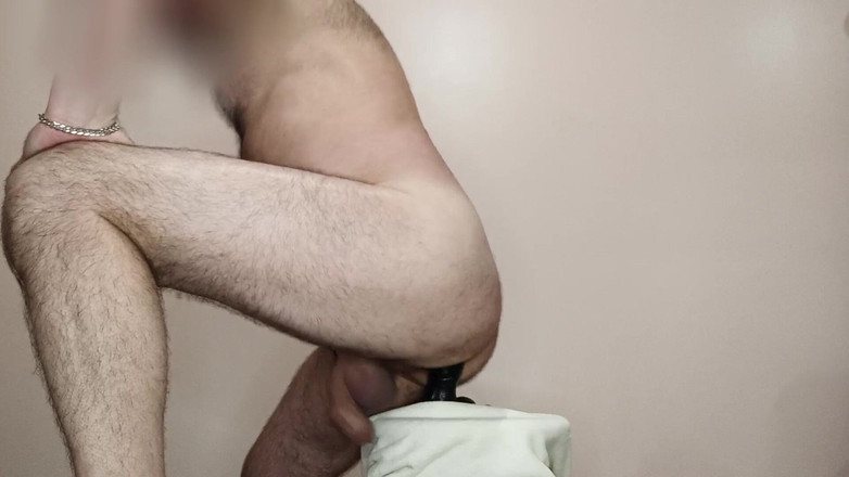 Bob Vajra: 흑형 딜도로 후장 따먹기 1