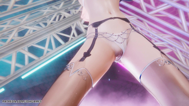 3D-Hentai Games: Love it - เซราฟินเปลื้องผ้าเซ็กซี่