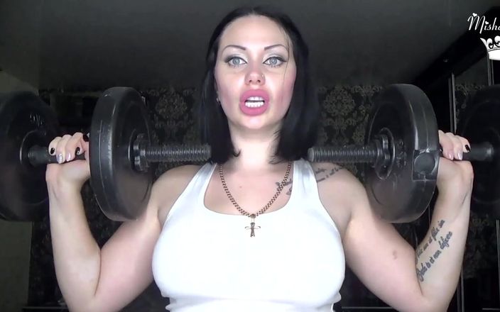 Goddess Misha Goldy: My Powerfull Arms!