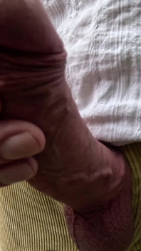 Dilf sexy, gros plan sur une grosse bite dans la nature, edging, dirty talk avec des cordes - Rockardglans 206