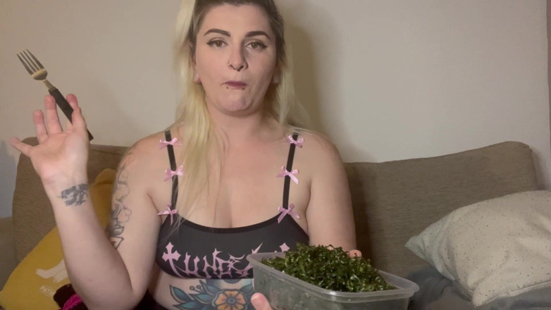 EeveeXo: Lízání masivní mastné čínské Mukbang