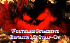 Goddess Misha Goldy: Worthless Submissive Beneath My Strap-on