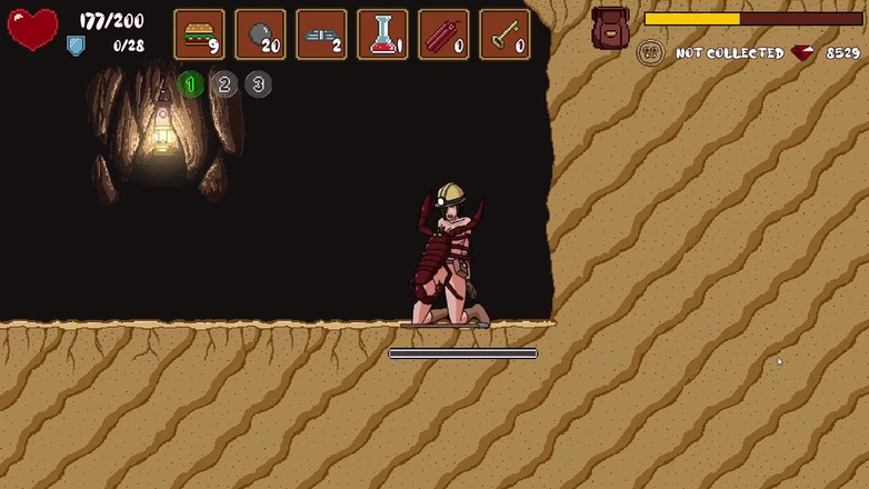 LewdArcade: Haileyho adventure side scroller hra [část 04] Mini sexuální hra [18+] porno hra...