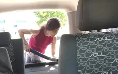 Haybabe at the Carwash