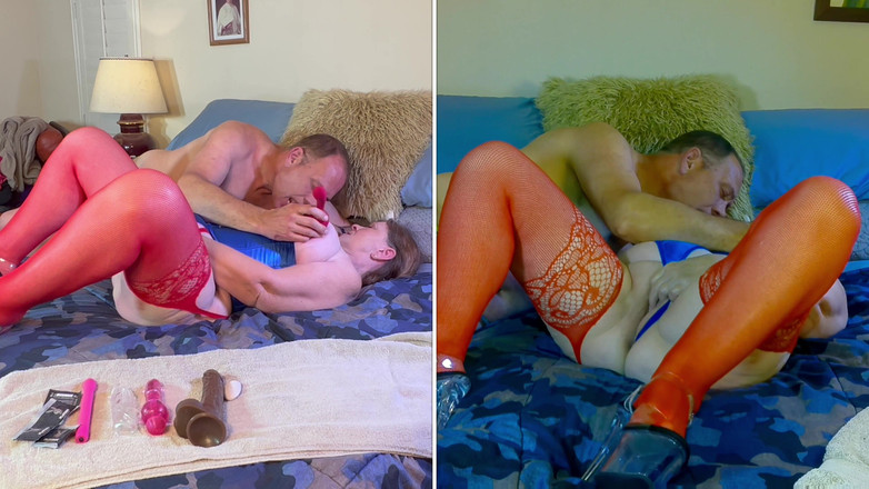 Carmen Angel: Supergranny: dildo jebanie super dziwka