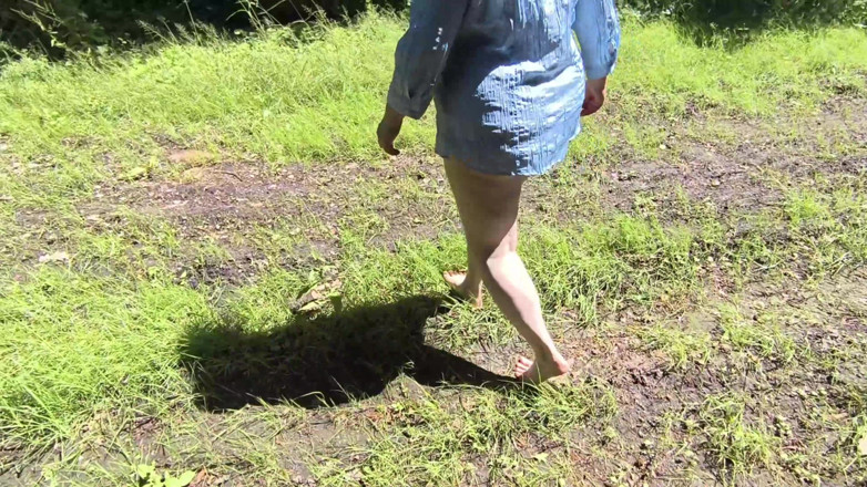 Bouncy Tits Action: Training for World Record in Vaginaslapping No.1 - Part 4