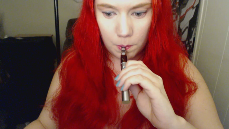 Scarlet Vixen: Vape hoestende fetisj