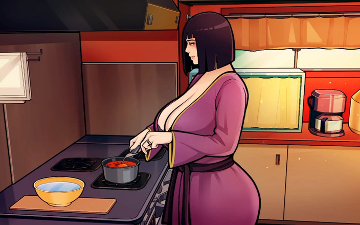 Erotic Games NC: Konoha orta yaşlı seksi kadınlar #7: üvey annem Hinata cinsel olarak tatminsiz -...