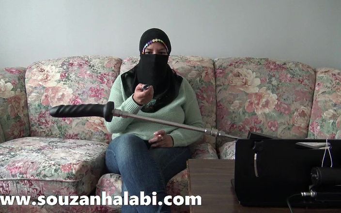 Souzan Halabi: Istri cuckold mesin ngentot