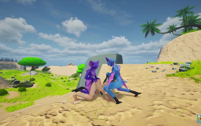 NSFW Gaming: Getting Spit Roasted by Futa Monster Girls (sapphire Safari V.24 Animation)