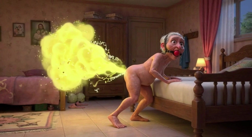 YOUR BEST FANTASY: Granny Farting Heavily in Bedroom - Long &amp; Stinky Farts